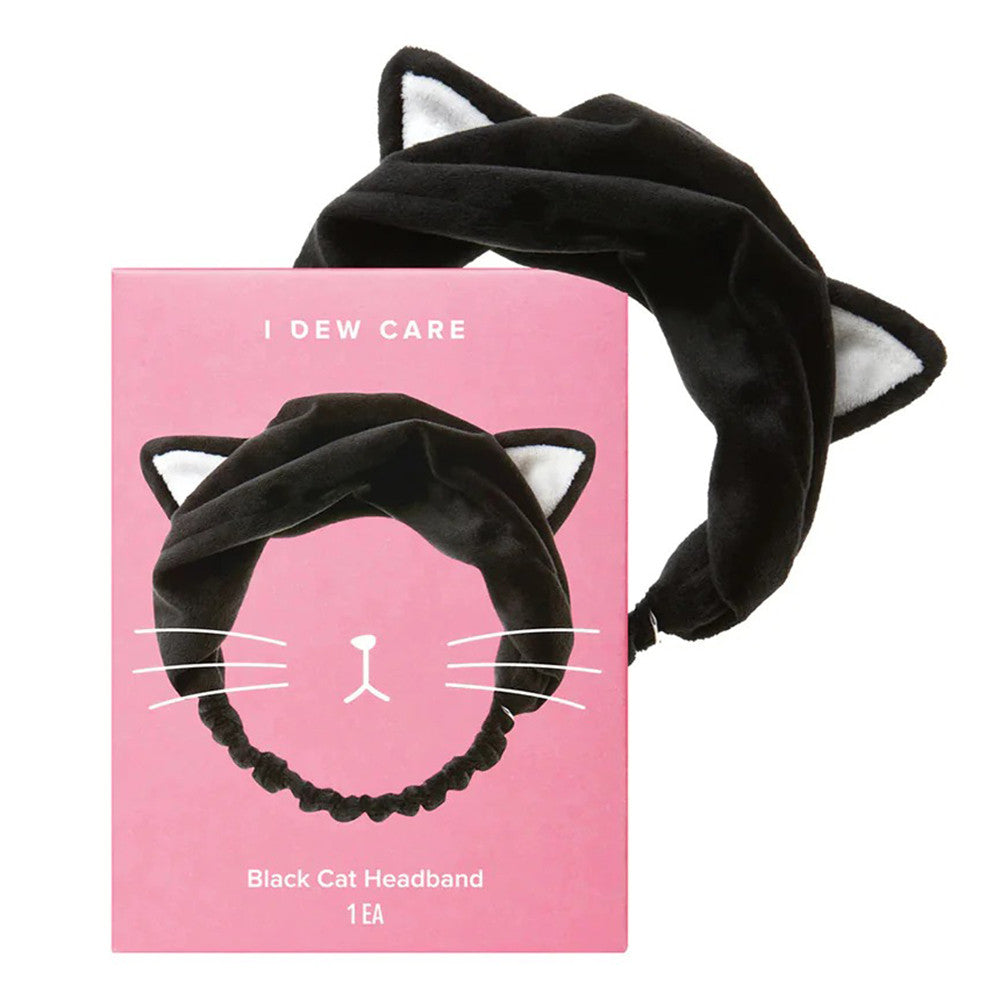 I Dew Care Black Cat Headband 1Ea